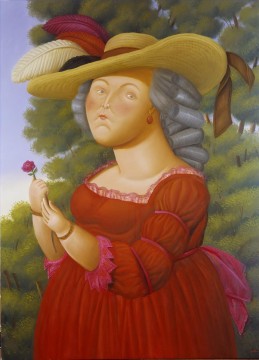350 人の有名アーティストによるアート作品 Painting - マリー・フェルナンド・ボテロ